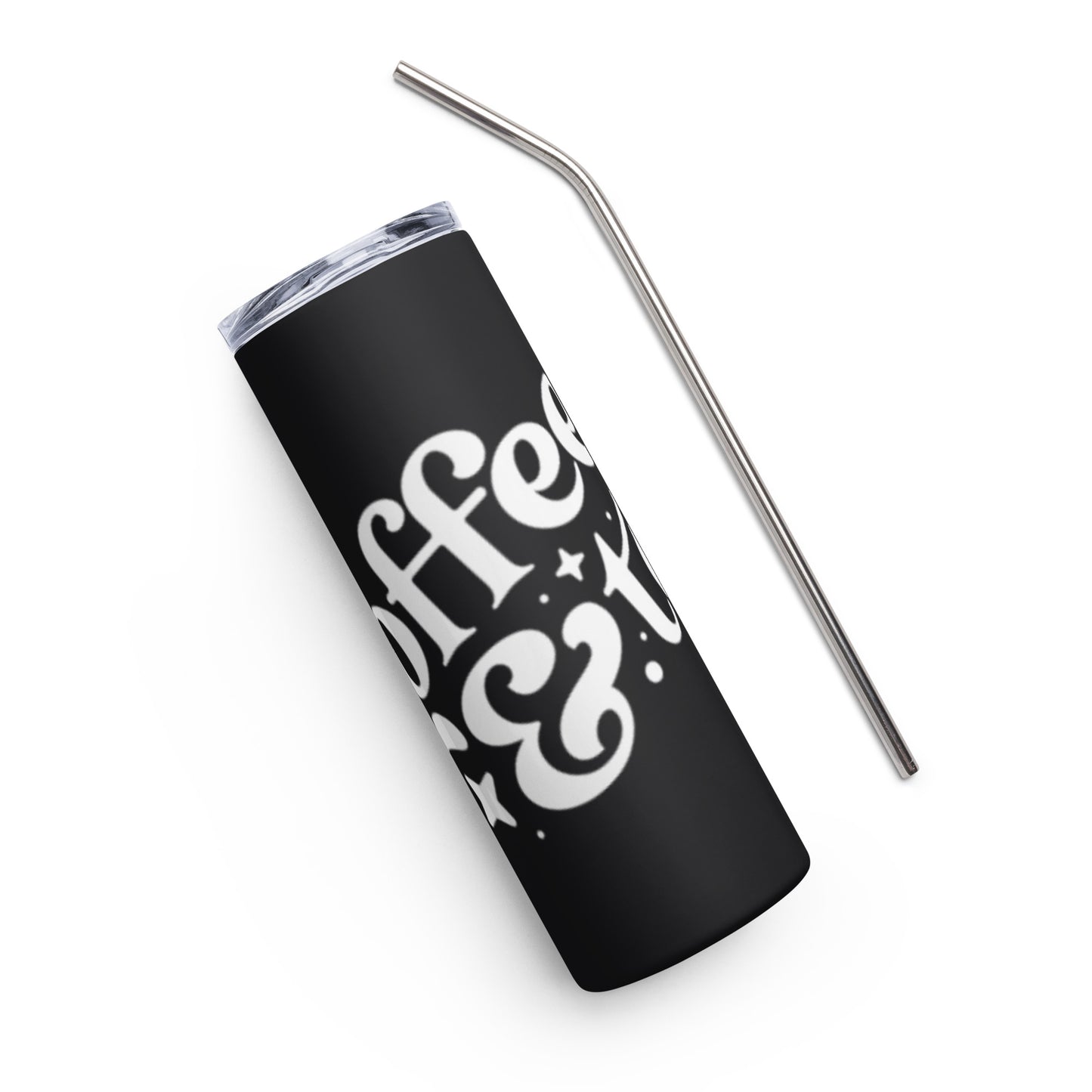 Coffee & Tea: Black Tumbler