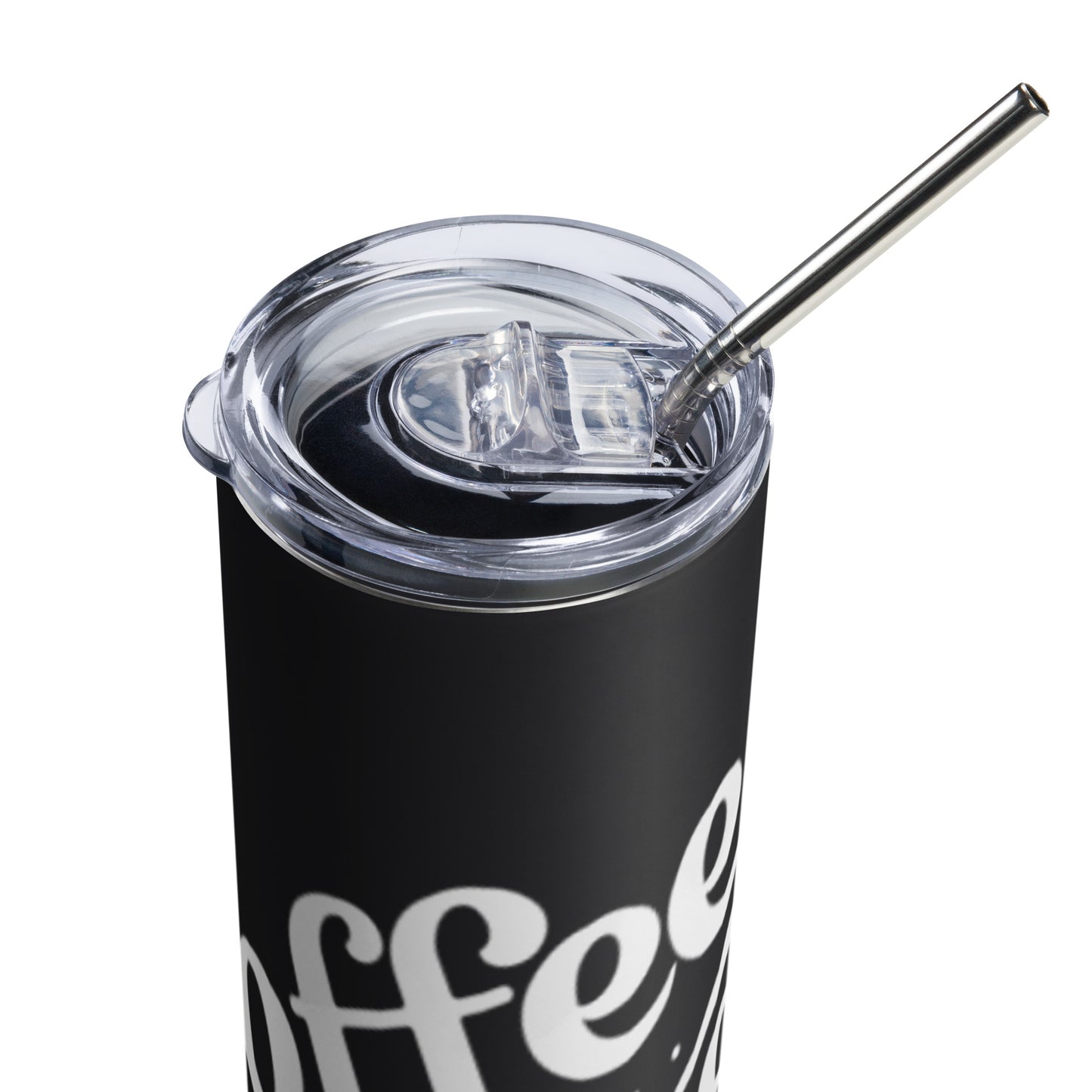 Coffee & Tea: Black Tumbler